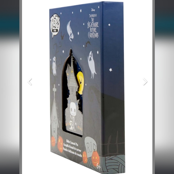 NWT - Pop! by Loungefly Disney Nightmare before Christmas / Jack sliding pin - Picture 3 of 5